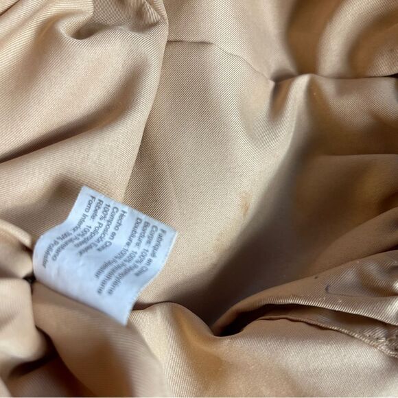 The SAK Crochet Sand,gray &khaki bucket style shoulder bag braided brown straps - Picture 14 of 14